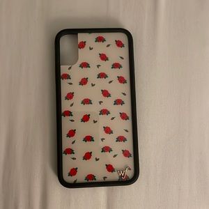 iphone X/Xs phone case wildflower